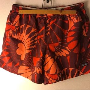 Patagonia Women's Orange and Red Shorts